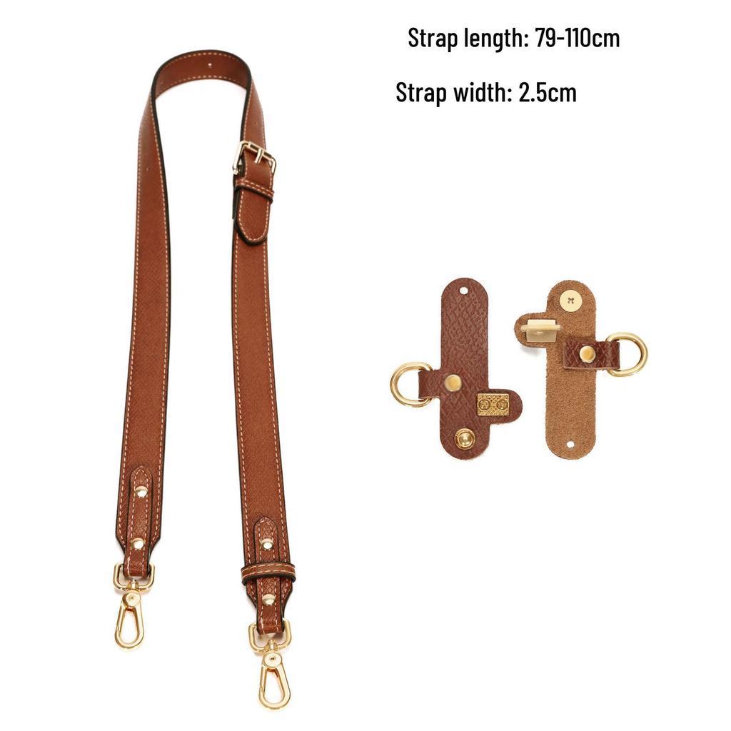 Verstellbarer Schultergurt Umhängetasche mit kurzem Henkel und breitem Riemen