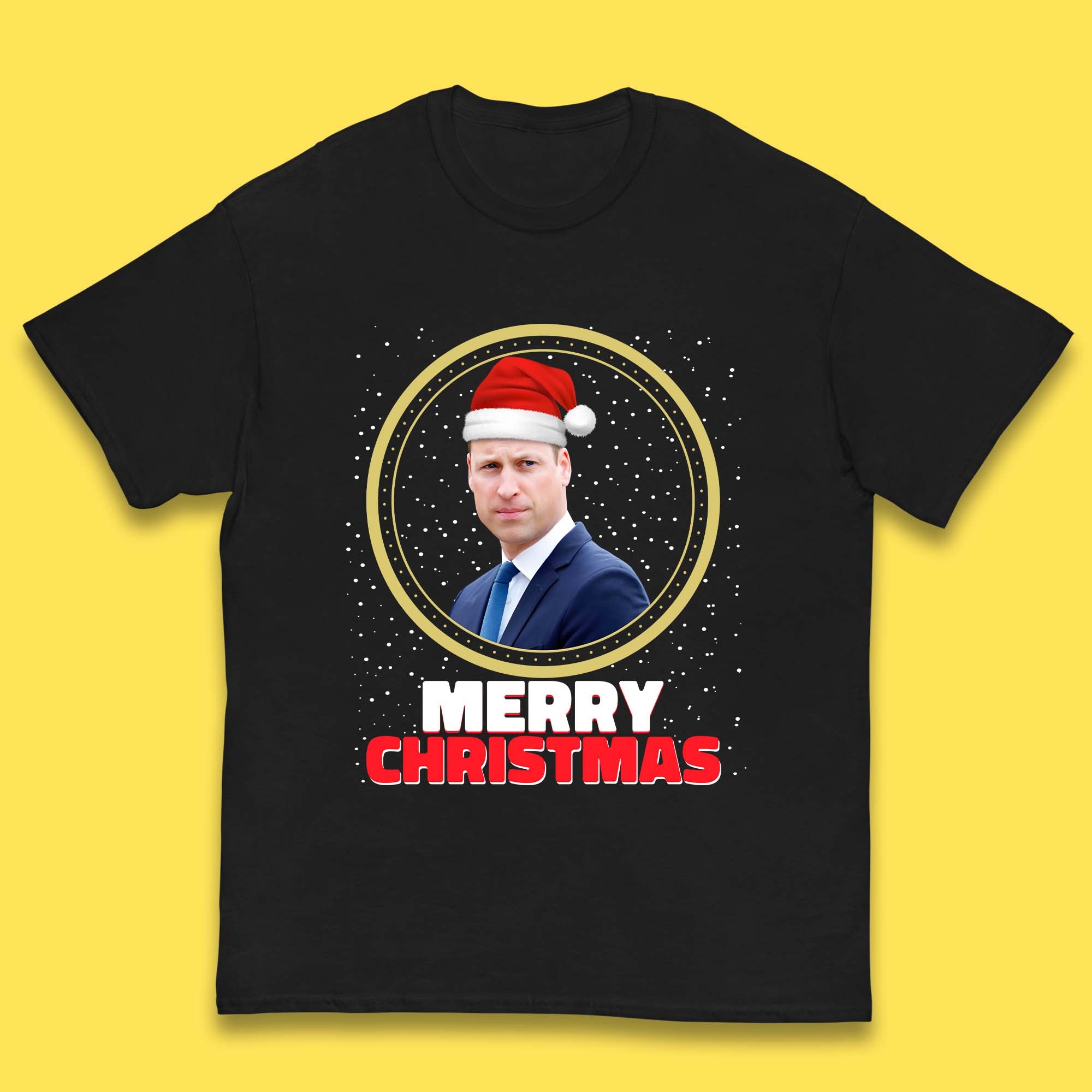 Prince William Christmas Kids T-Shirt 160