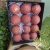 Antique Style Christmas Ornament Set: Scratch-off Ball Decorations for Trees and Windows