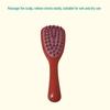 Long-Handled Silicone Scalp Massage Comb for Men & Women - Itch Relief & Deep Clean Shampoo Brush