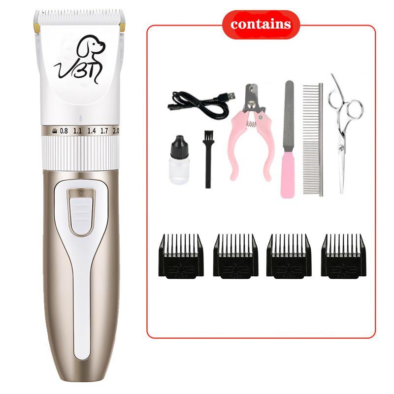 Pet Grooming Electric Clipper Set for Dogs and Cats