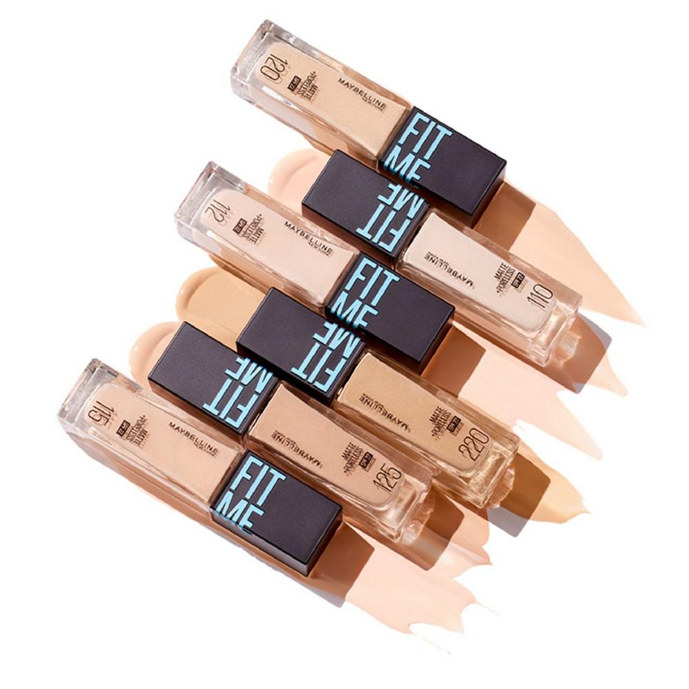 Maybelline Fit Me Mat Poreless SPF 22, No. 118 Light Beige, 1 Piece