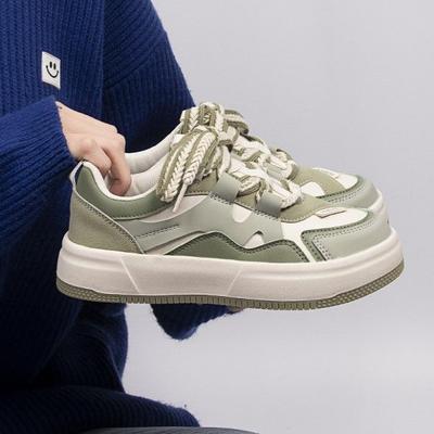 Xiaobai Women's Shoes Versatile Women's Shoes Platform Niche Student Fashion Board Women's Shoes