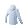 Anta Série Extérieure Coquille de Feu Coupe-Vent Chaud Antistatique Confortable Polyvalente Mode Décontractée Veste à Capuche Veste Unisexe Bleu Givré 972616701-6