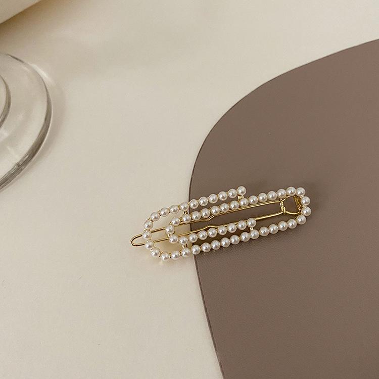 

Модная французская жемчужная шпилька для волос: Шикарная боковая заколка 2020 для девочек