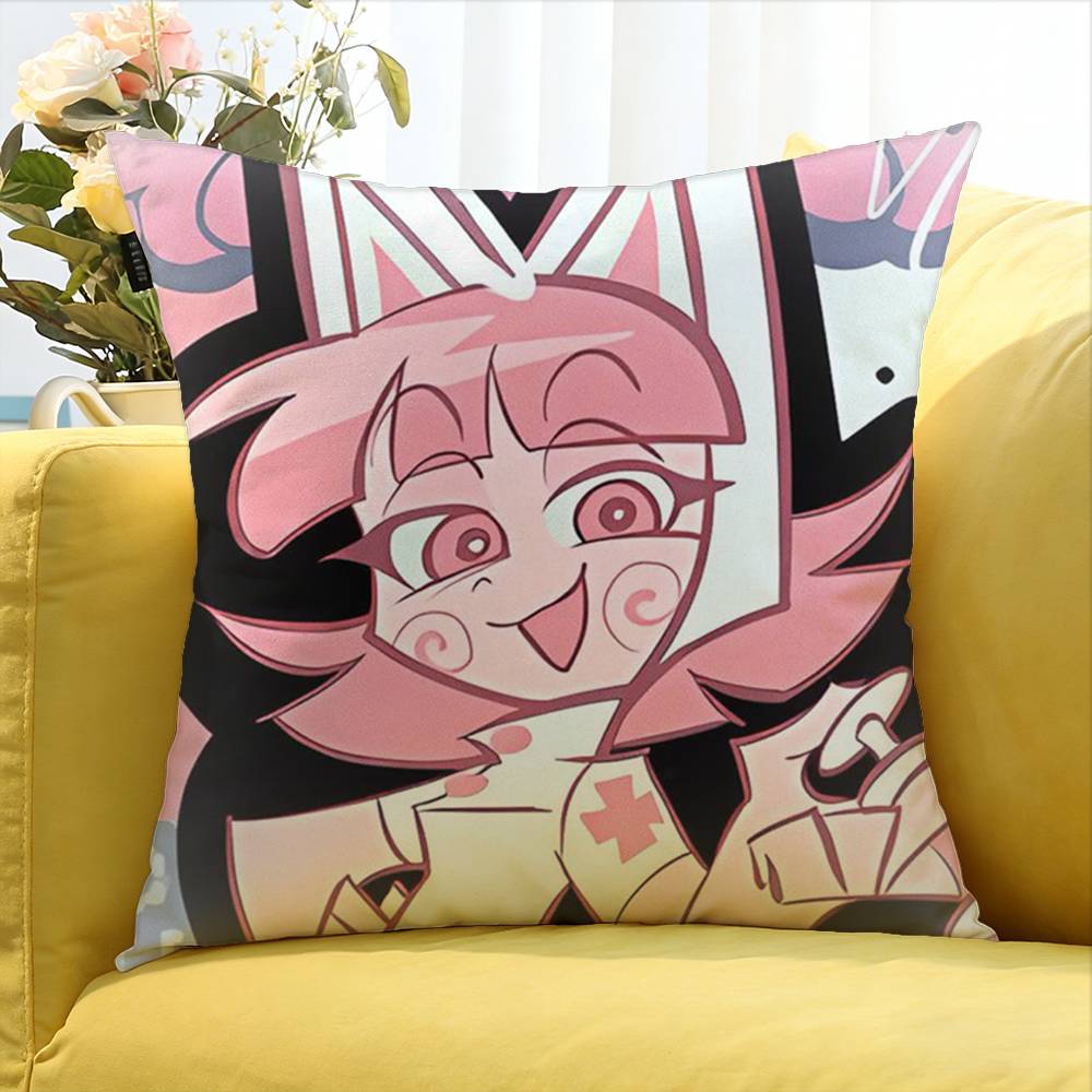 Buttercup Strawberry Psycho Cuties Various Sizes Square Pillow Case For Car Home Bedchamber Decor