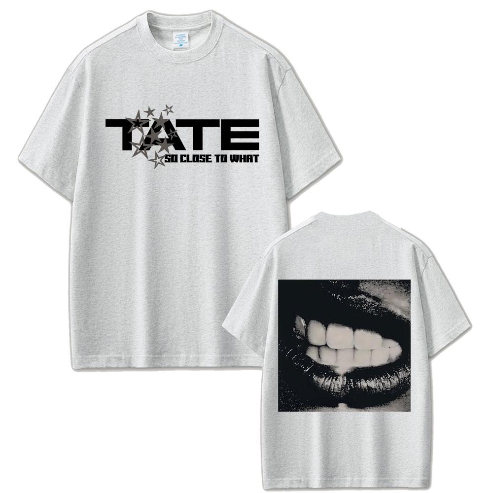 Tate McRae 2025 Concert Miss Possessive Tour 2025 T Shirts Fashion Men Women Oversized T-shirt Unisex Pure Cotton Tshirt Tops