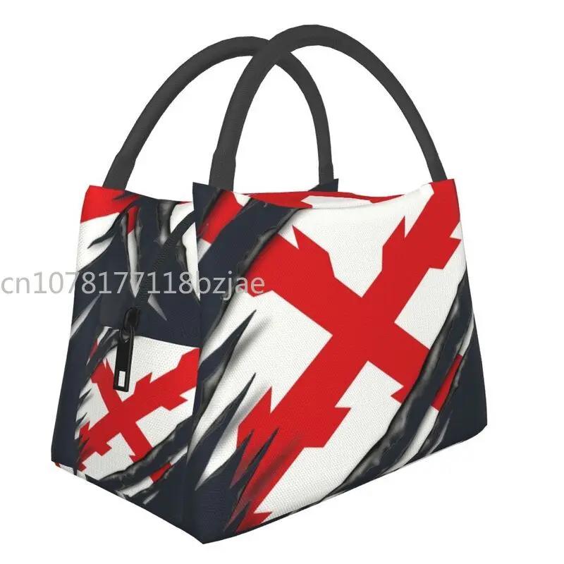 Handalah  Kufiya Pattern Insulated Lunch Bags for Women Tatreez Embroidery Resuable Thermal Bento Box