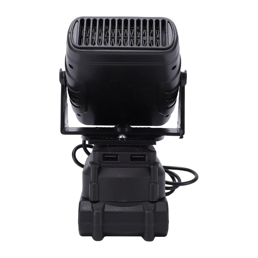 Car Heater 50w 360 Degrees  Rotation Quiet Anti Tip Over Car Heater Defogger for Electric Tricycle Construction Site Outdoor