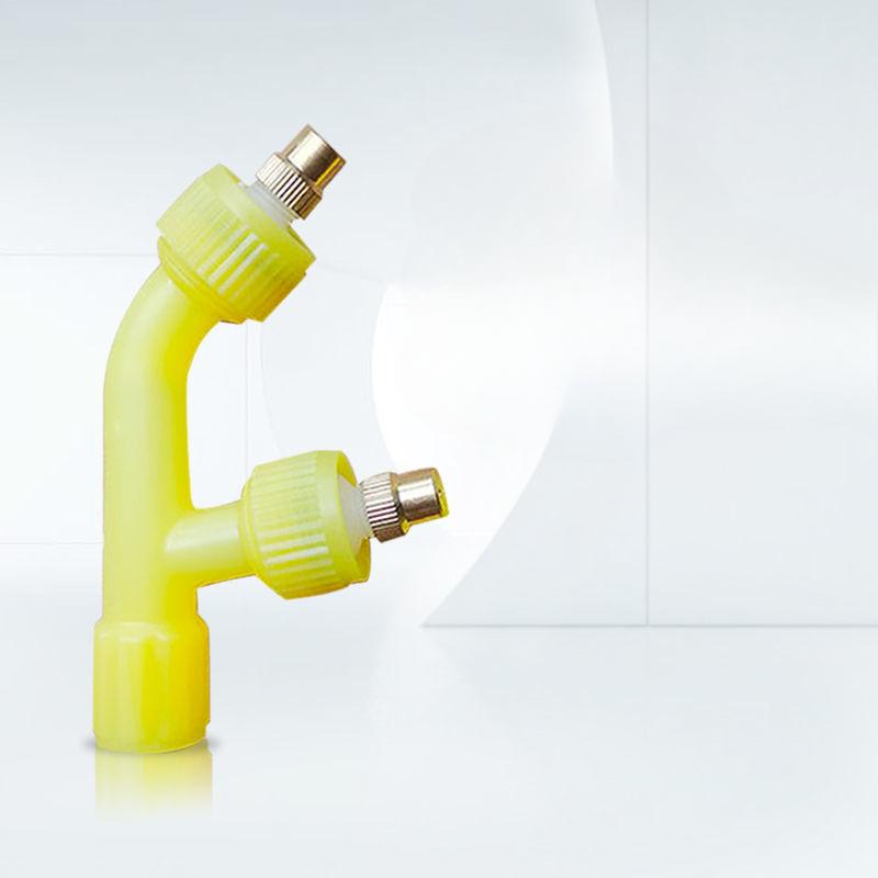 

Многофункциональный сельскохозяйственный распылительный распылитель, насадка на 3/4 головки, садовый газон, орошение, полив, опрыскивание, спринклер 2 heads зелёный