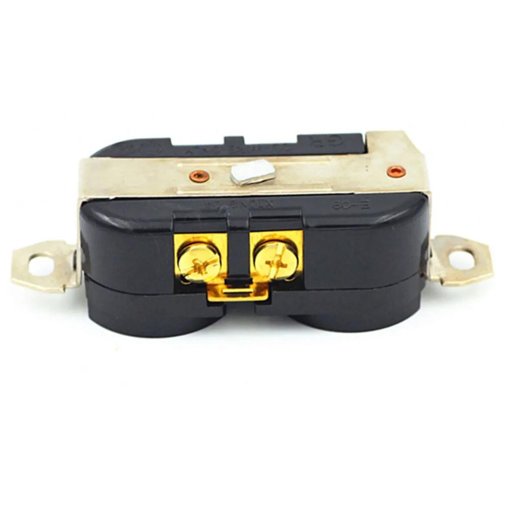 Double Industrial Plug Socket 20A 125V Double Industrial Plug For Commercial Industrial Locations E-09 Generator Socket