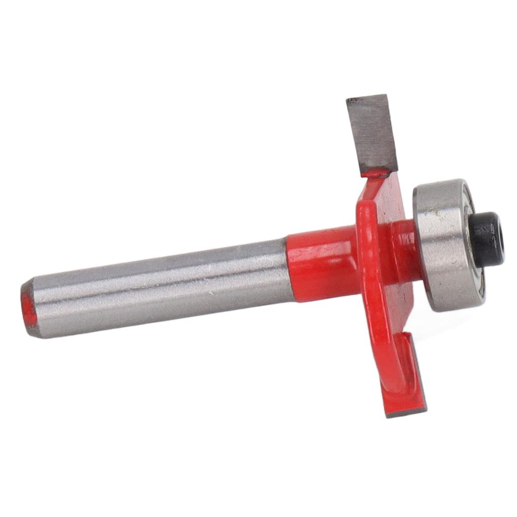 Slot Cutter Router Bit Tungsten Steel Alloy Straight Edge Slotting Cutter 14 Shank 532