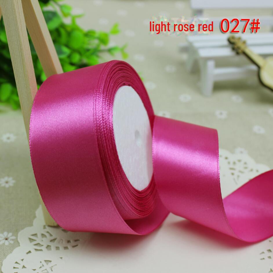 Red Satin Ribbon - 2cm Wide, 22 Meters Long, for Baking and Crafts