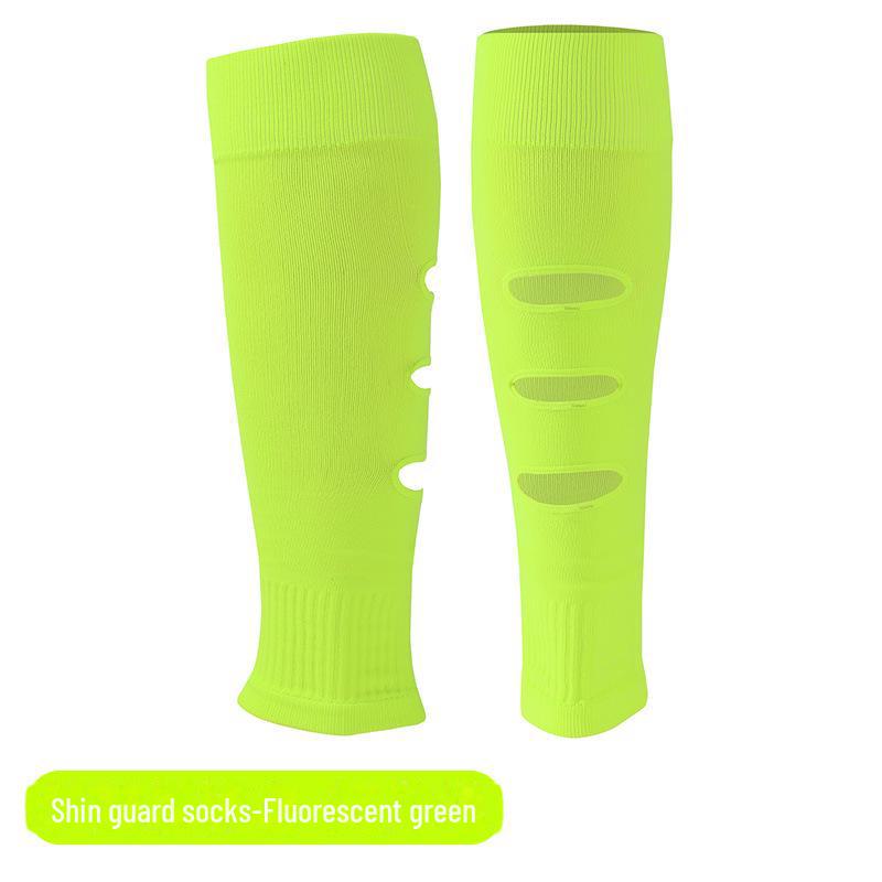 Men's Over-Knee Breathable Football Socks with Calf and Knee Protection