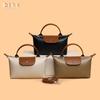 Real cowhide handbag winter new trendy fashion Longxiang bag shoulder messenger bag first layer cowhide women's bag