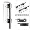 Silver Spring Loaded Latch Pin Door Cabinet Hinges