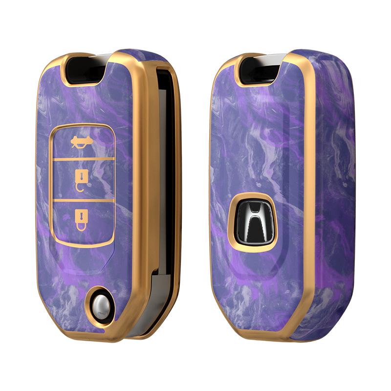 Honda Key Case for Accord, CR-V, XRV, Vezel, Breeze, Crosstour, Lingpai, Jade