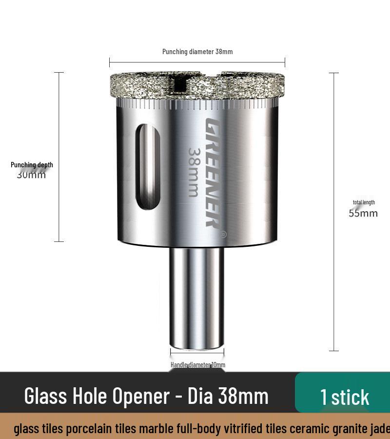 Green Forest Diamond Drill Bit for Tiles, Glass & Marble