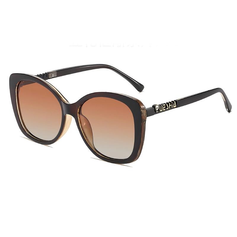 

New Trendy Rhinestone Square Sunglasses for Women - High-End, UV Protection, Polarized