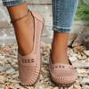 Mocassini Ortopedici Scarpe Per Donna Mocassini Ortopedici In Pelle Scarpe Eleganti Per Donna Scarpe Piatte Leggere Comfort Casuale - Scarpe Da Passeggio Con Fiore