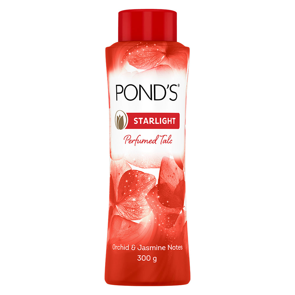 

Ponds Starlight Talcum Powder, с нотами орхидеи и жасмина, (300 г)