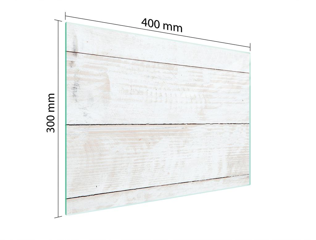 SZKLANA DESKA DO KROJENIA 40x30 DREWNO