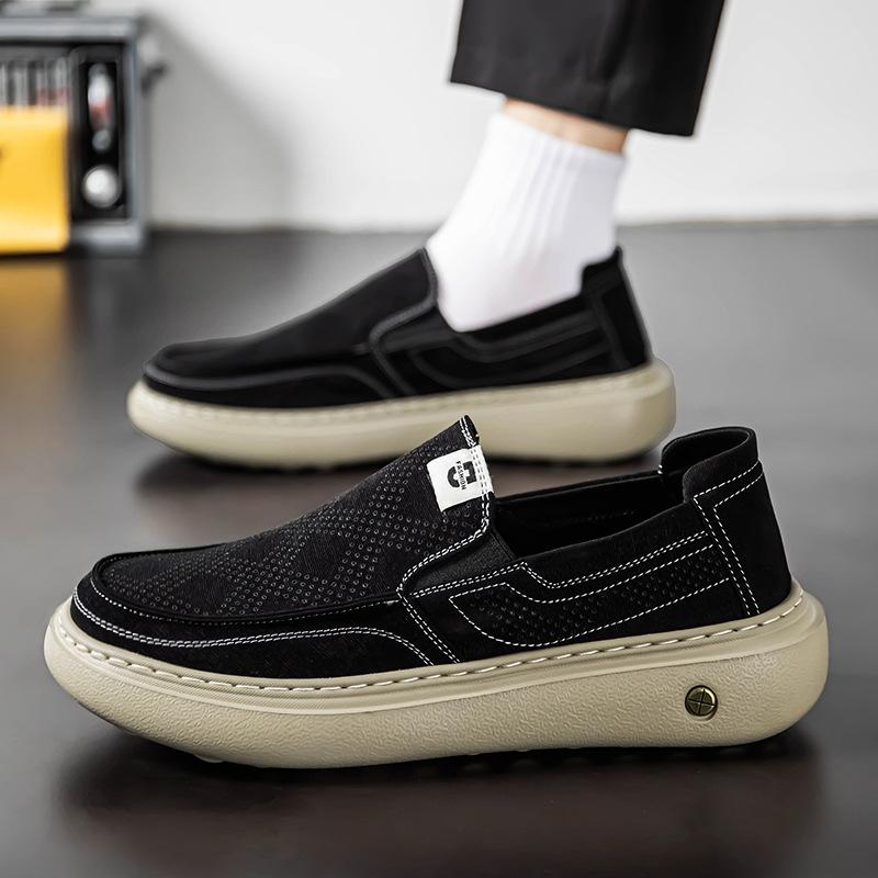 Driving shoes casual soft-soled breathable cloth shoes new in summer