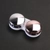 Hot Sale Mini Reflective Contact Lens Box Soaking Storage Mirror Lens Case ABS Plastic
