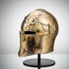 Barbuta-Helm aus 18GA-Stahl, Nachbildung einer mittelalterlichen Ritterrüstung im Kommandostil, Cosplay-Helm