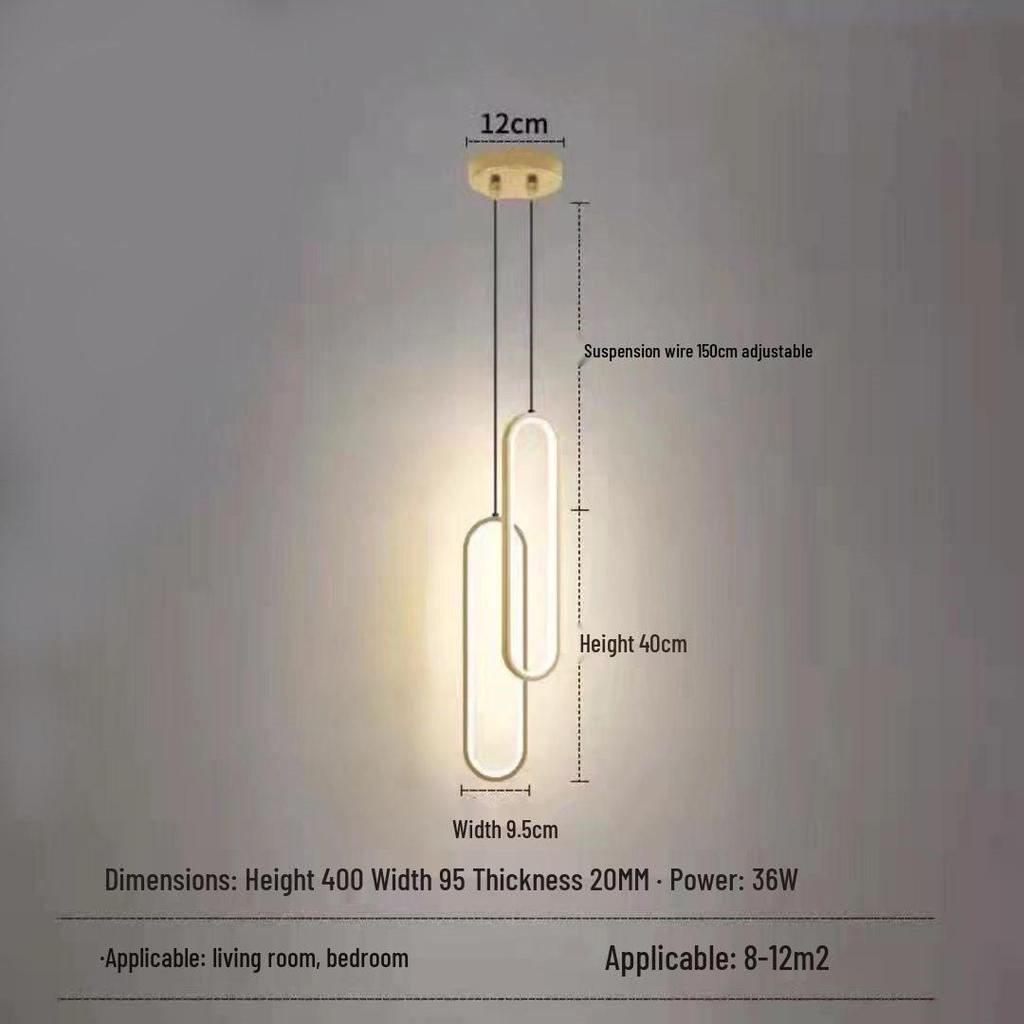 Modern Nordic Minimalist Pendant Light for Living Room, Bedroom & Dining