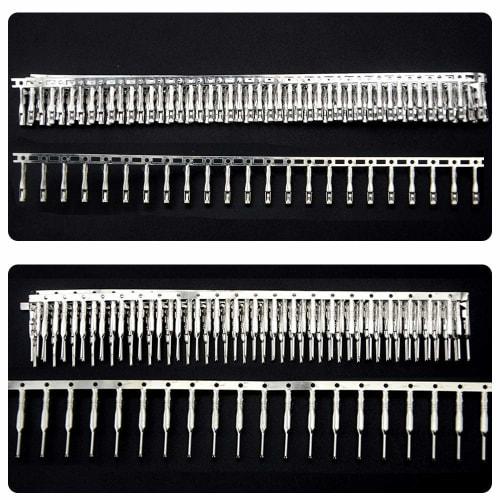 GTIWUNG Futaba J-Style Servo Connector Plugs, Servo Cable Male/Female Pairs, 80-Piece Set, DuPont Crimping Tool Set, DuPont Connector Kit