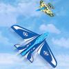 Toy Airplane  Catapult Bubble Airplane Shooting Game Outdoor Toy Birthday Gift
