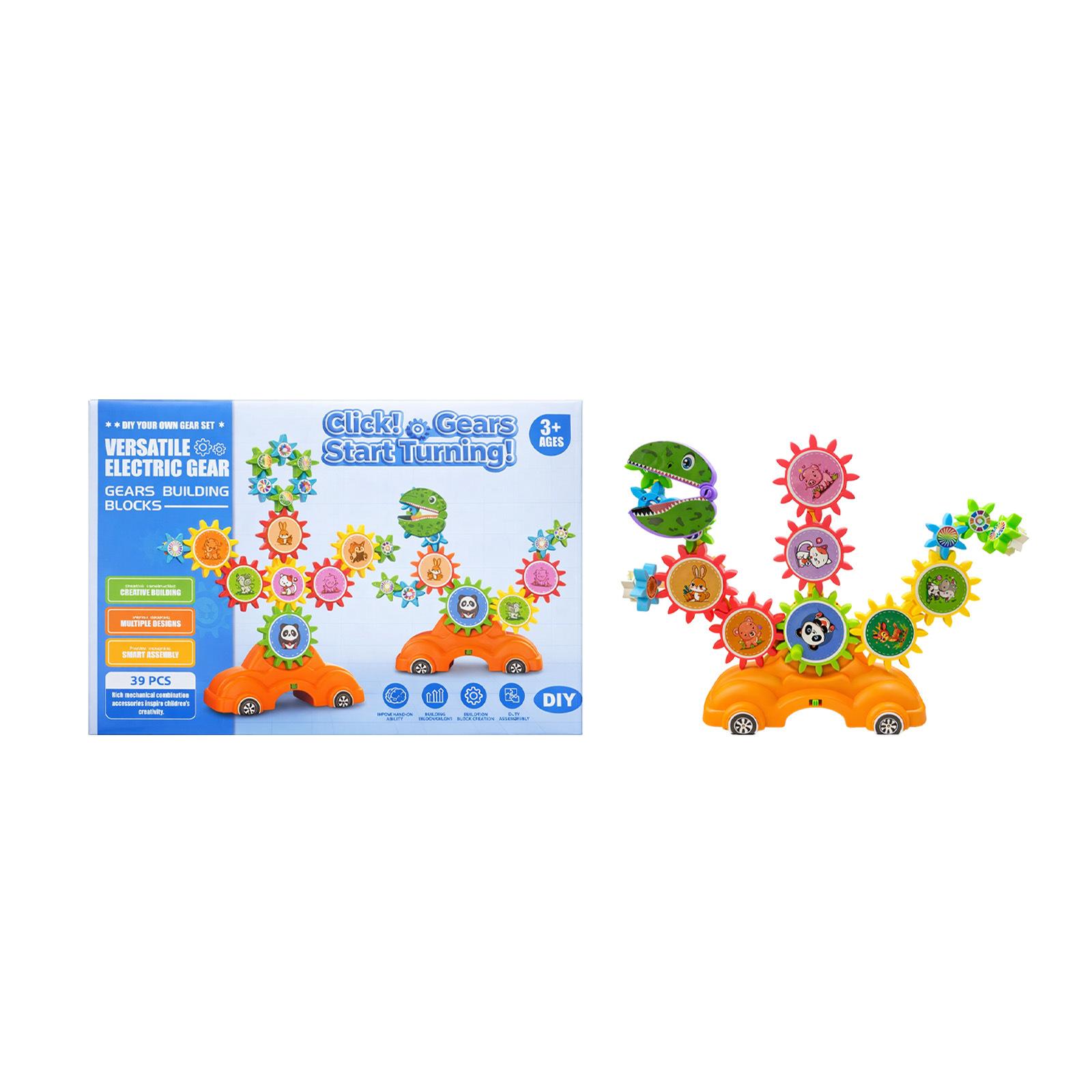 

Mechanical Toy Set, Creative Learning, Multi-functional Gear Combination Set, Children s Gift. one size белый