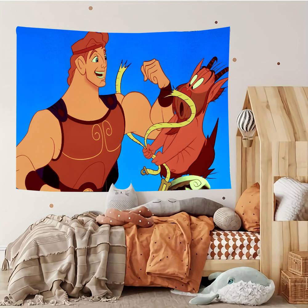 Hercules Tapestry Customizable Tapestries Of Various Styleswall Hangings Celebrity Photo Printingwall Hangings