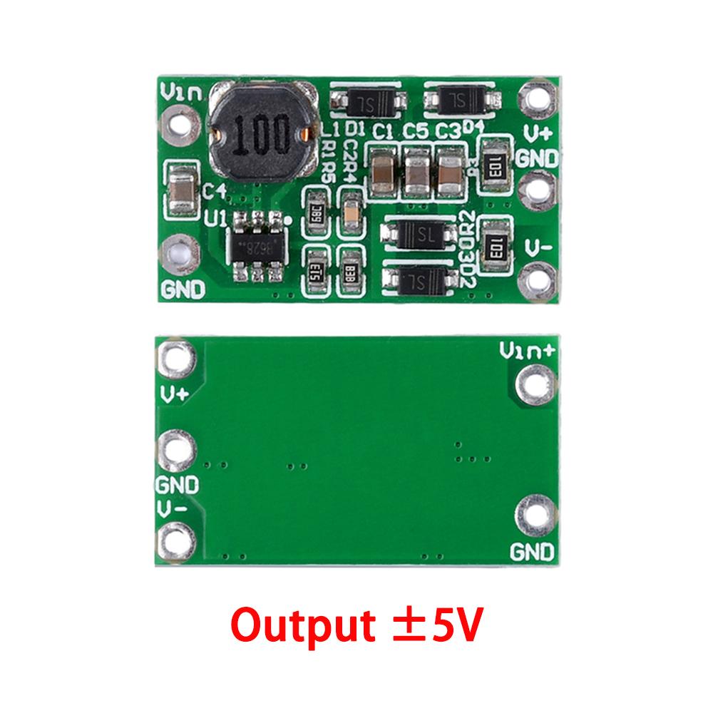 DC-DC Step-Up Positive Voltage Negative Voltage Module Dual Output Voltage Step Up Power Supply Board  DC 3-15V To ±12V ±5V