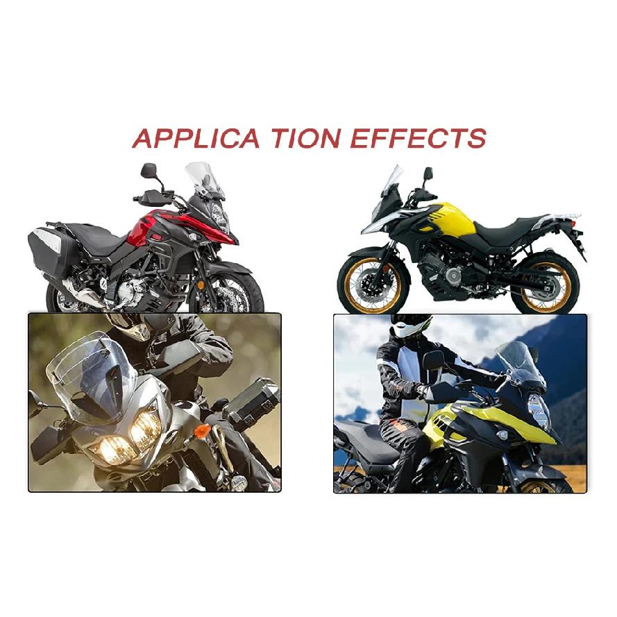 Motorcycle Handguards Hand Guard Handlebar Guards PP For Suzuki V-Storm DL650 DL 650 2004-2023 Motorcycles Accessories