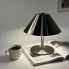 Umbrella Mushroom Metal Desk Lamp - USB Charging, Touch Dimming, Eye Protection, Simple & Atmospheric Design