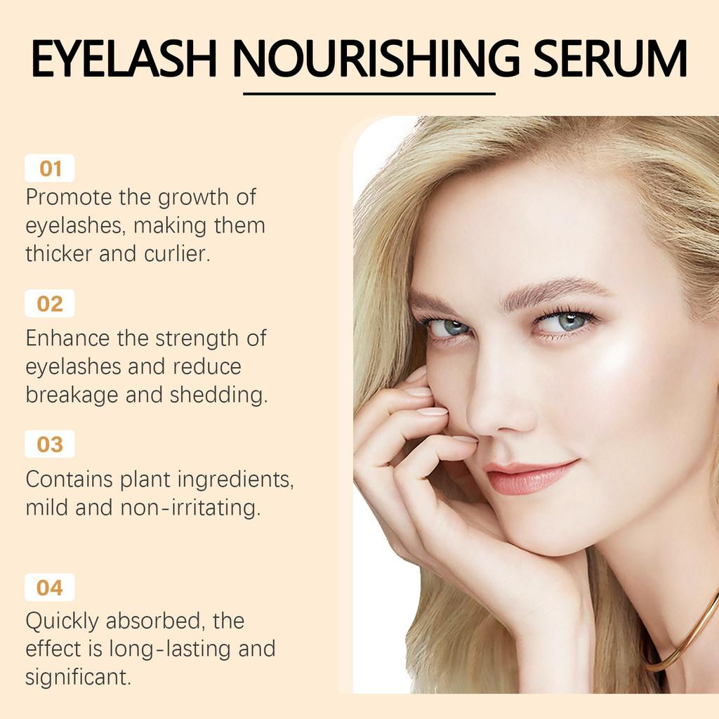 Eelhope Gentle Nourishing Eyelash Serum For Luxuriously Black Lengthened Beautifully Curled Lashes