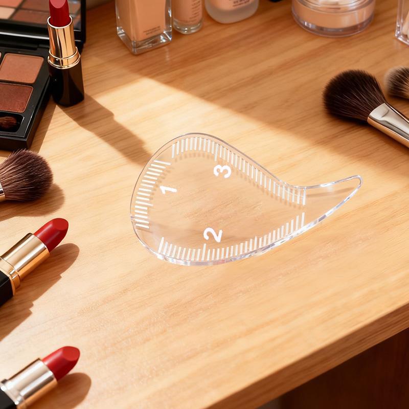 Pravítko pro mapování obočí Tvarovací pravítko na obočí Rychlé kreslení za 1 minutu Designové obočí Snadný nástroj Microblading Permanentní make-up Šablony