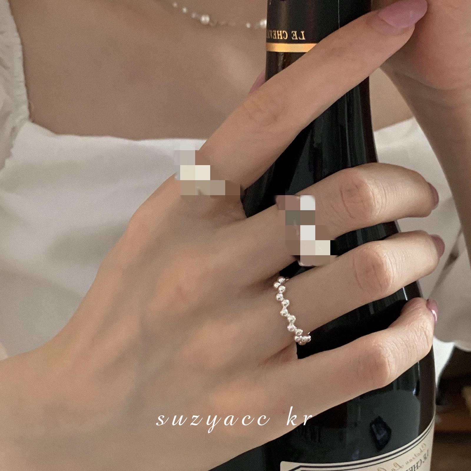 Korean Style Bow Ring: Adjustable Open Design for Trendy Women Adjustable Open Size