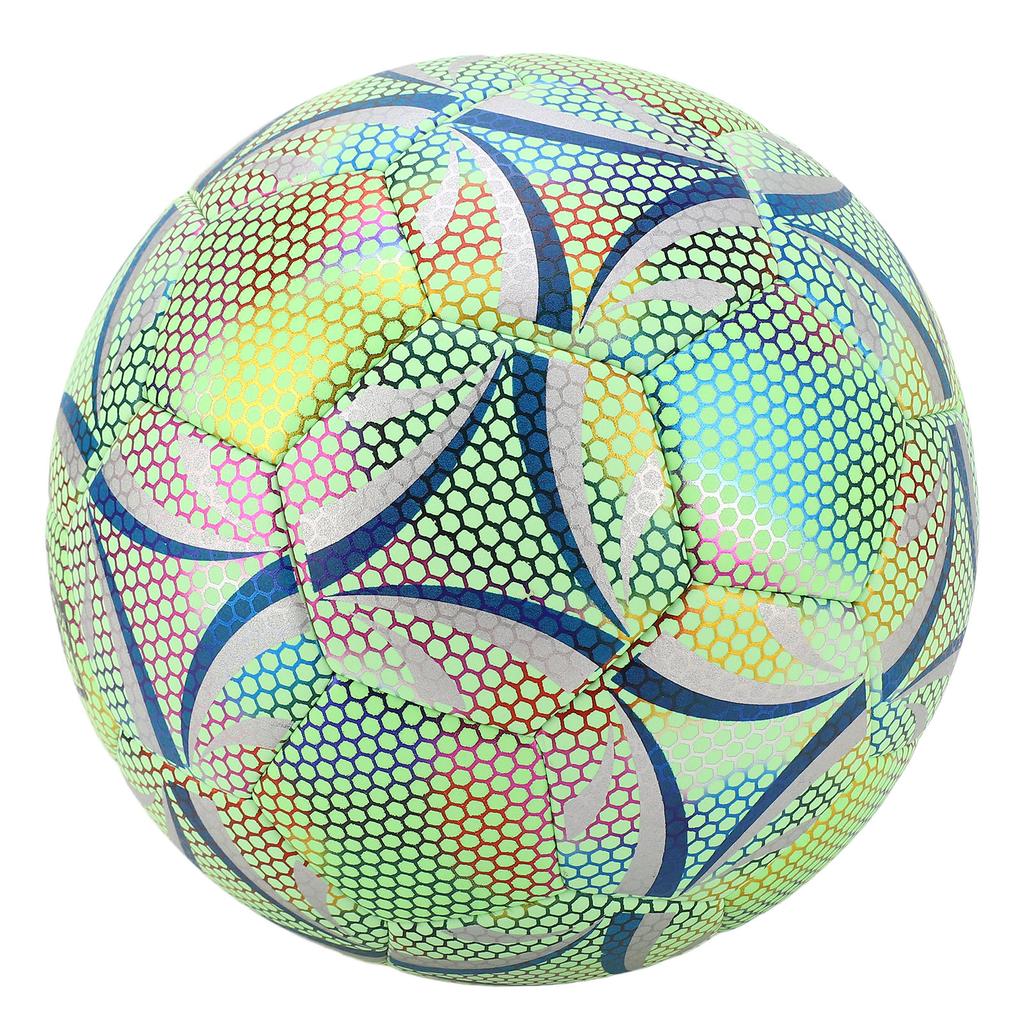 Glowing Soccer Ball Size 5 Wearproof Luminous Soccer Balls for Night Games Training Gifts