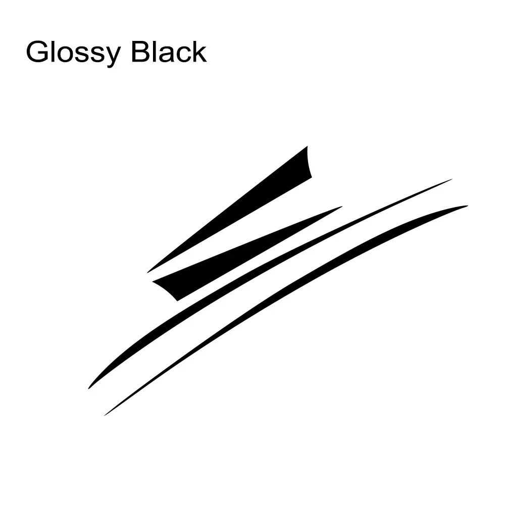 

2PCS Car Door Side Stickers Waterproof PVC Vinyl Decals For Tesla Model 3 Y Auto Body Styling Decoration Stickers Accessories