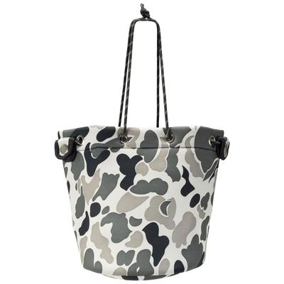 LITE Round Bucket Pouch Camouflage Black C-189(180)