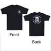 Herren- und Damen-T-Shirts Skelett Gen X Gegründet 1974 Schwarzes Schaf meiner Familie Druck Vorder- und Rückseite