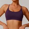 Novo Sutiã de Yoga Sem Costura, Secagem Rápida, Ajuste Justo, Esportes, Corrida, Fitness, Camisola, Top de Yoga com Costas Bonitas