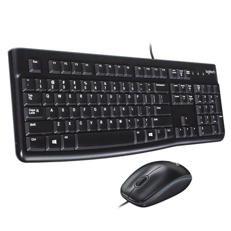 Logitech MK120 Wired Keyboard and Mouse Combo