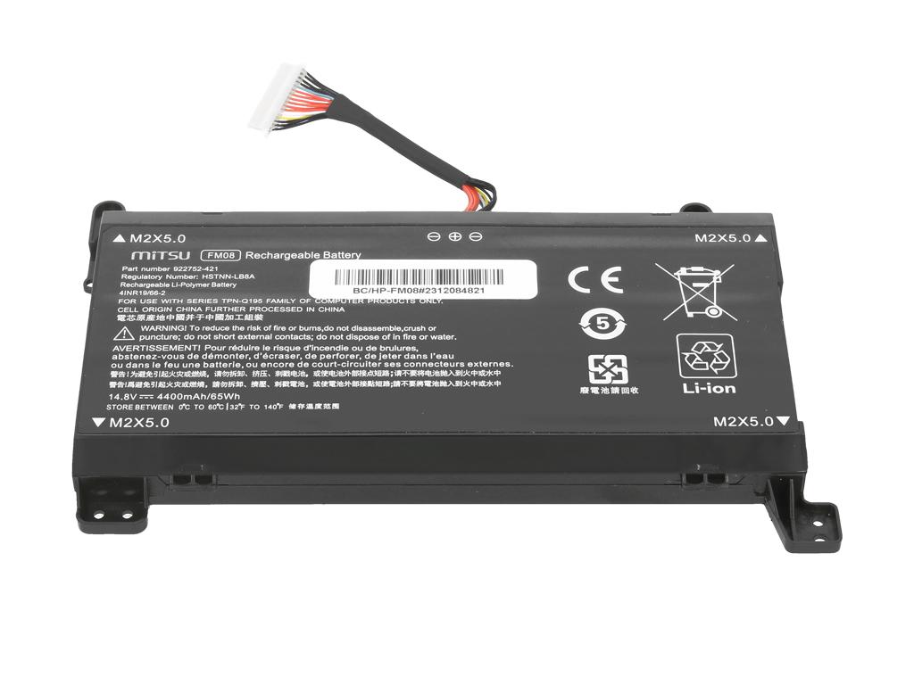 FM08 TPN-Q195 Battery for HP Omen 17-AN 16 PIN