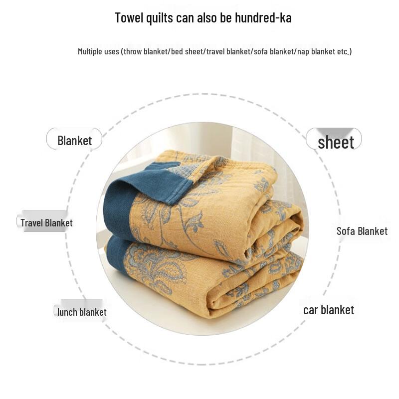 Deshangyuan Breathable Summer Towel Blanket