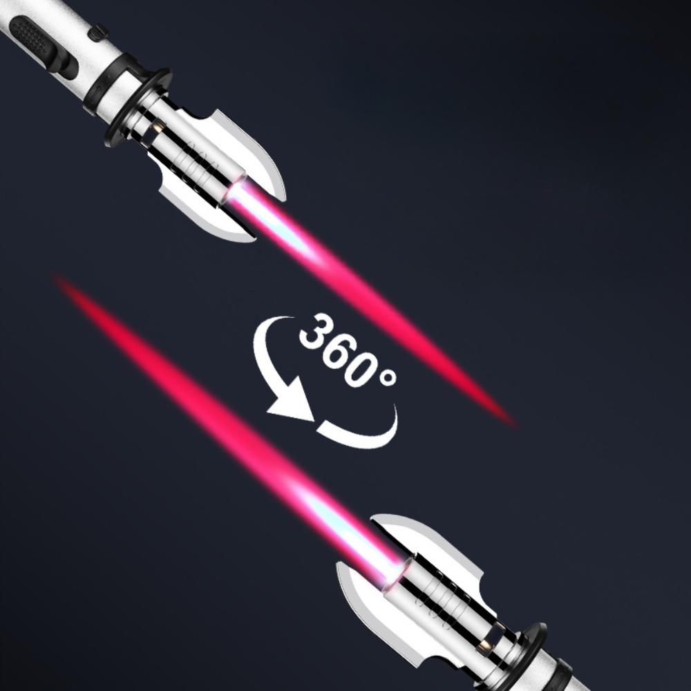 Powerful Windproof High-temperature Lighter with A Red Flame A Metal Body for Outdoor BBQ Cooking and Cigar Accessories