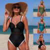 One-piece Swimsuit New Swimsuit Women's Patchwork Mesh Ready-made Swimsuit